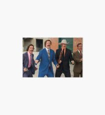 The Gang - Anchorman Art Board