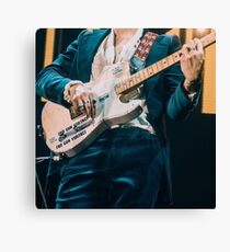Harry Styles guitar concert Canvas Print