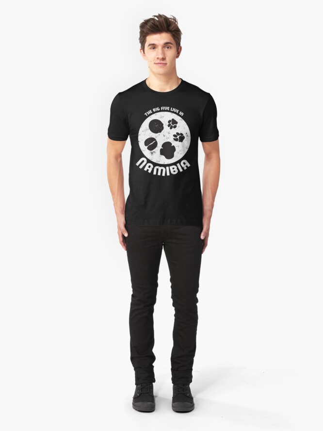 Alternate view of Namibian Tracks Tee (2) Slim Fit T-Shirt