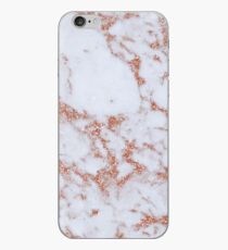 Intensiver Roségold-Marmor iPhone-Hülle & Cover