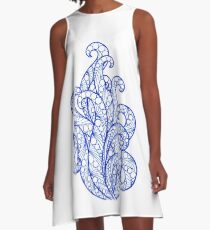 Sea flourishes A-Line Dress