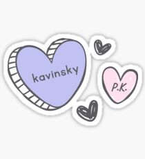 Zu den Jungs, die ich vorher geliebt habe - Peter Kavinsky Sticker