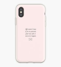 An alle Jungs die ich vorher geliebt habe Zitat iPhone-Hülle & Cover
