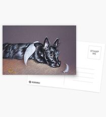 Tired angel Postcards