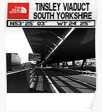 The Real North-Tinsley Viaduct South Yorkshire Poster