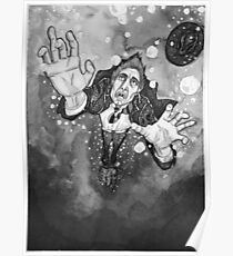 He sleeps with the fishes now Poster