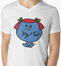 Little Miss Giggles V-Neck T-Shirt