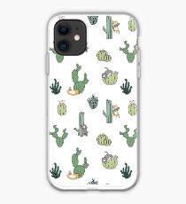 Cacti Cats iPhone Case