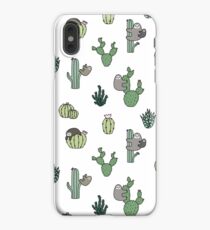 Kakteen-Faultiere iPhone-Hülle & Cover