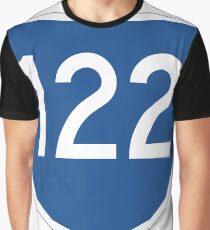Australian State Route 122 | Australia Highway Shield Sign Graphic T-Shirt