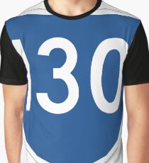 Australian State Route 130 | Australia Highway Shield Sign Graphic T-Shirt