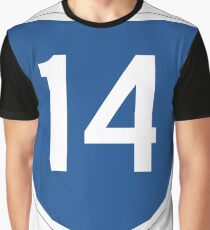 Australian State Route 14 | Australia Highway Shield Sign Graphic T-Shirt