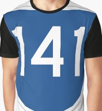 Australian State Route 141 | Australia Highway Shield Sign Graphic T-Shirt