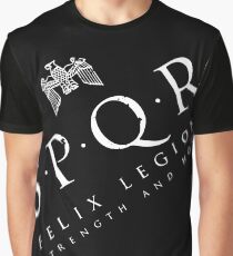 SPQR - Roman Empire Army Graphic T-Shirt