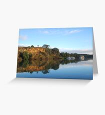 MORNING ON THE MURRAY Greeting Card