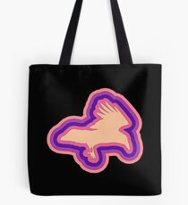 Multi-colored raven Tote Bag