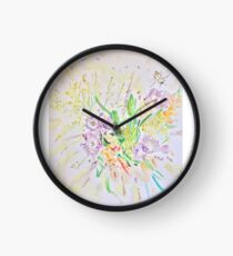 Bee's Visit to Flower Market Clock