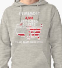 Iraq War Veteran Remembrance T Shirt Pullover Hoodie