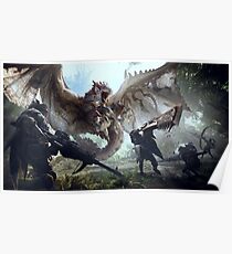 Monster Hunter Welt Rathalos Poster