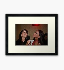 Singing Joplin. Framed Print
