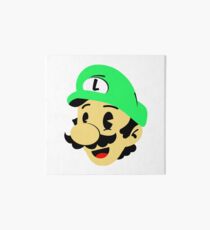 Retro Luigi Art Board