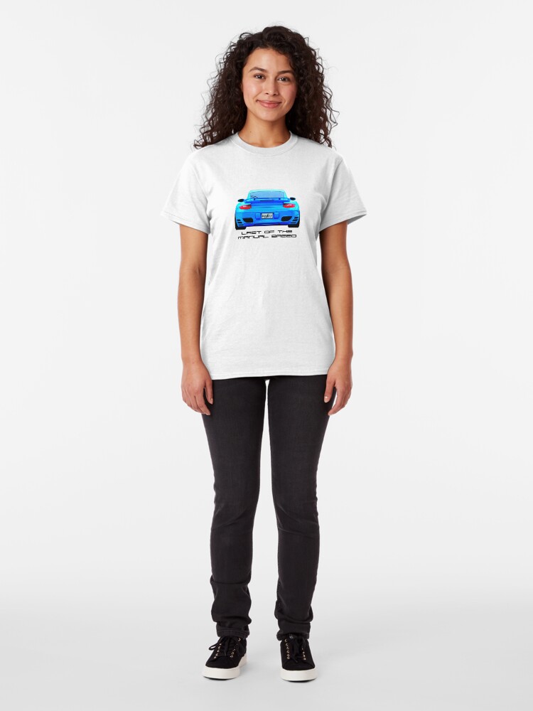 Alternate view of Last Manual - 997 Turbo (997.2) Inspired Classic T-Shirt