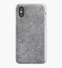 Roman Holiday 12 tonal moody greys with a concrete attitude iPhone Case