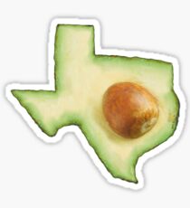 Texas Avocado Sticker