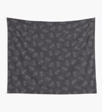 Tiny Skulls Wall Tapestry