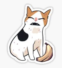 Banana cat meme Sticker