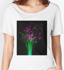 neon flowers Women's Relaxed Fit T-Shirt