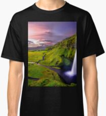 Photography Wallpaper Landscape Iceland Classic T-Shirt