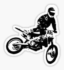 Dirt Bike - Motocross Big Jump Sticker