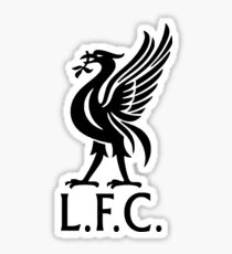 LIVERPOOL FC LOGO (BLACK) Sticker