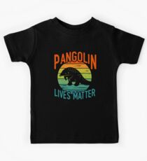 Pangolin lebt - Pangolin-Erhaltung Kinder T-Shirt