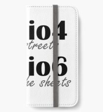 Radio4 on the streets iPhone Wallet/Case/Skin
