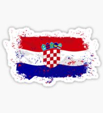 Croatia - Croatian Flag Sticker