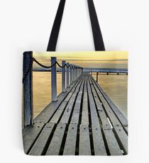 Walk the golden plank Tote Bag