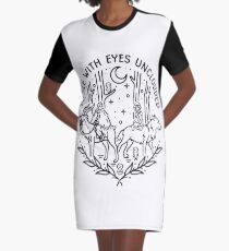 Vestido camiseta Para ver con los ojos sin nubes