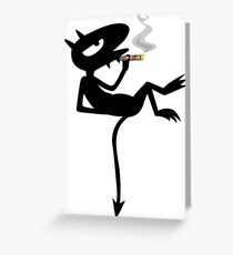 Luci Chilling Greeting Card