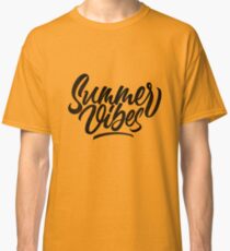 Summer Vibes | Calligraphy Classic T-Shirt