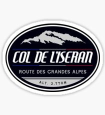 Pegatina Col de l & # 39; Camiseta Iseran 02 + Etiqueta 2018 - Route des Grandes Alpes
