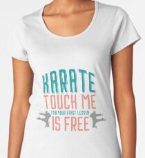 Karate Women's Premium T-Shirt