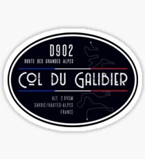 Pegatina Camiseta de la motocicleta Col du Galibier 04 + pegatina - Route des Grandes Alpes
