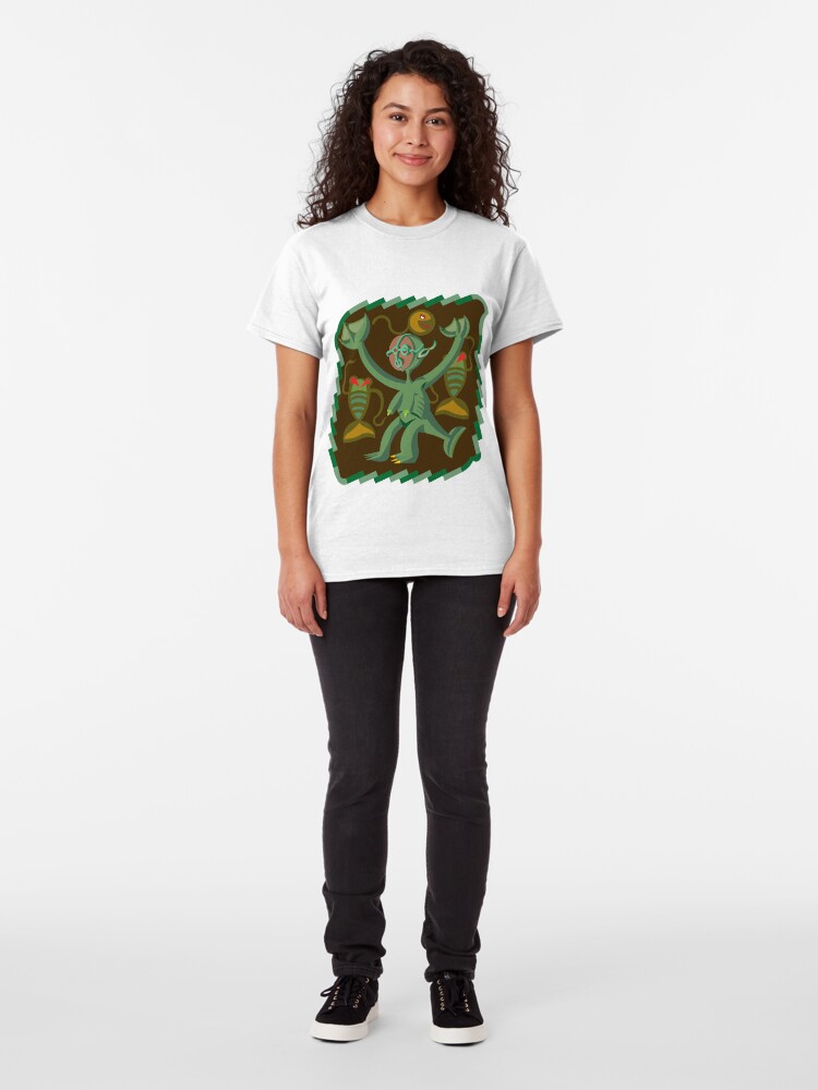 Alternate view of The Nommo are ancestral spirits worshipped by the Dogon people of Mali. Classic T-Shirt