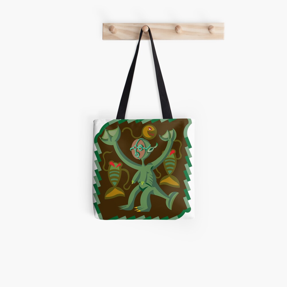 The Nommo are ancestral spirits worshipped by the Dogon people of Mali. Tote Bag