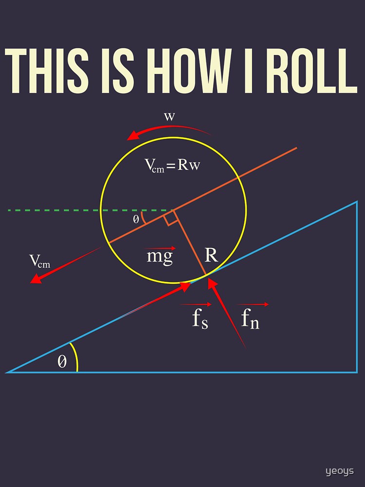 This Is How I Roll - Funny Physics Gift von yeoys