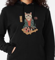 Neko Sushi Bar Leichter Hoodie