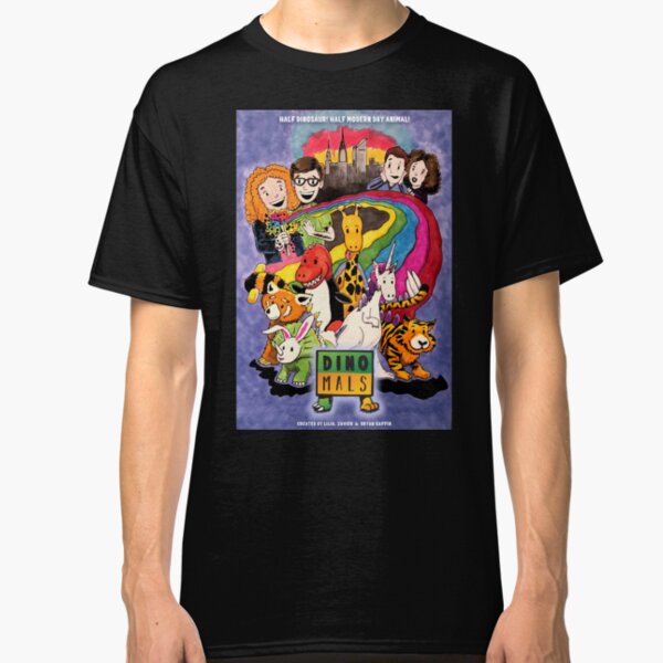 Dinomals Animated Series Poster Classic T-Shirt