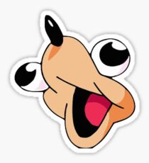 Uganda Knuckles face Sticker